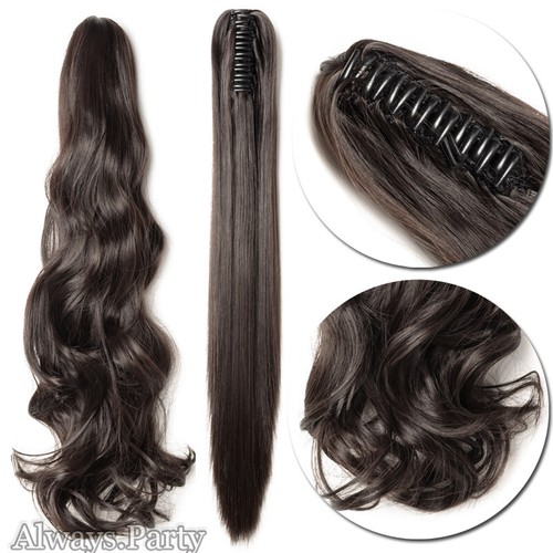 Real long claw ponytail - real,