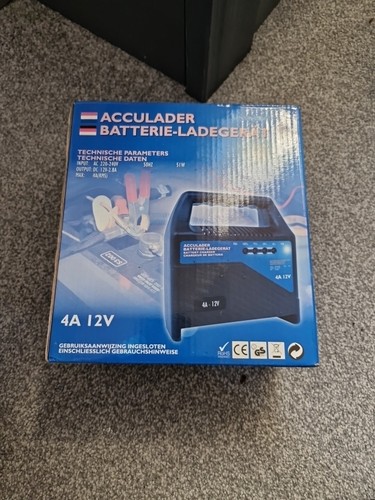 Battery charger 12v - charger, 4a