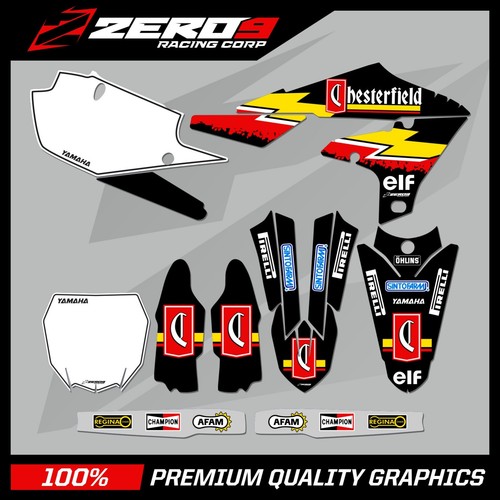 Yamaha motocross graphics kit - motocross,
