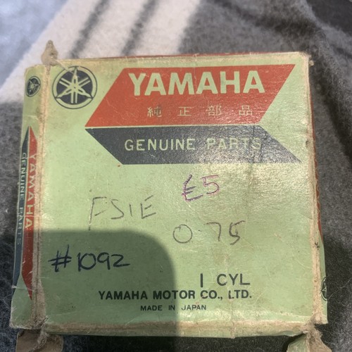 Yamaha fs1e piston rings nos - fs1e,