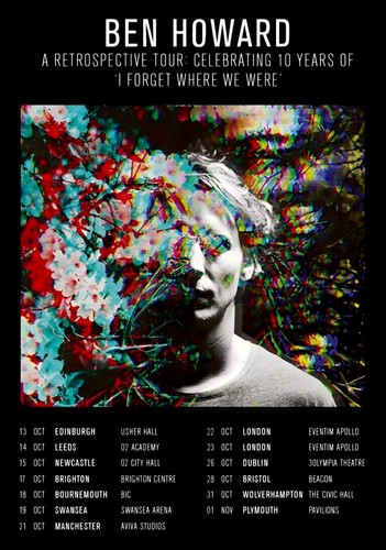 Ben howard tour 2024 a4 - ben,