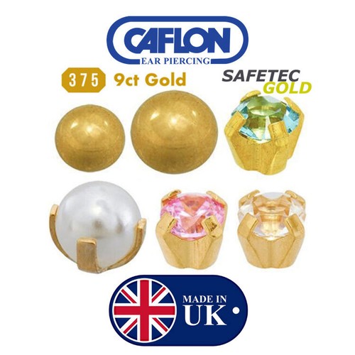 Caflon safetec 9ct - safetec, earrings