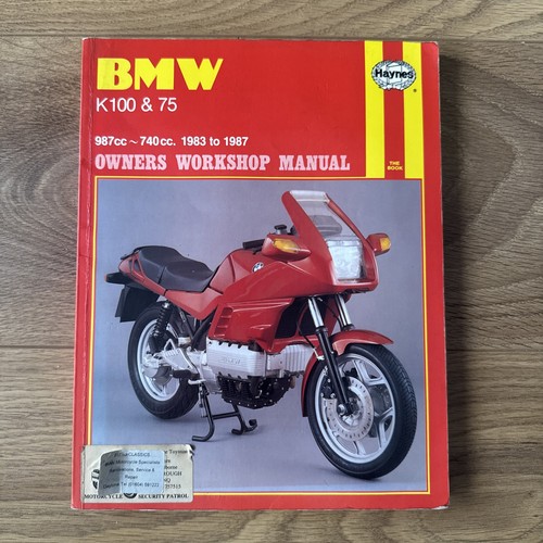 Bmw k100 87 haynes - 75,