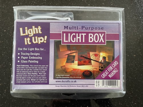 Crafts art light box - art,