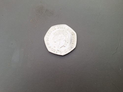 50p coin platinum jubilee - coin,