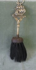 VINTAGE BRASS FIRESIDE BRUSH
