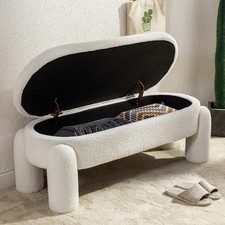 Ottoman Storage Bench Box