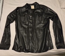 Ladies Leather Shirt