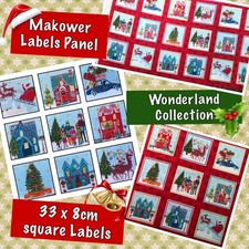 Wonderland 33 Labels Panel