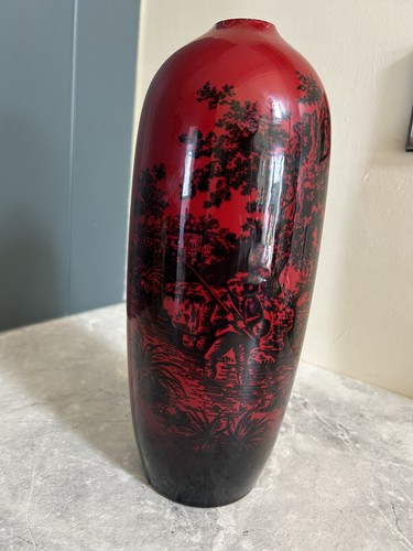 Royal doulton flambe scenic - doulton,