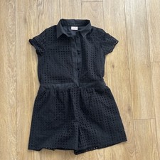 Brand New Girls Black Next Culotte Shorts Outfit Age 10 Very Good Conditon