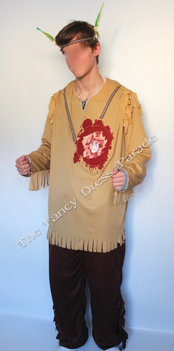 Halloween indian mens beating - mens,