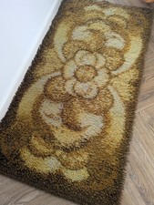 Vintage mid century rya - vintage, wool
