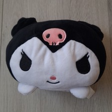 Kuromi & Hello Kitty Reversible Plush Squishmallow-Style Sanrio Toys