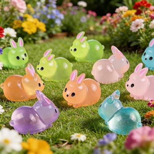 20pcs mini resin bunny - 20pcs,