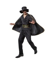 Mens Costume Zorro Bandit