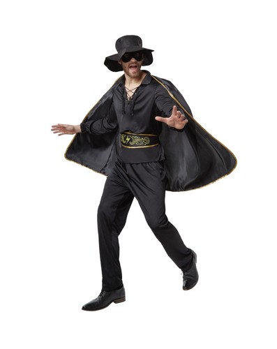 Mens costume zorro - mens, bandit