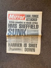 one copy of The Daily Mirror