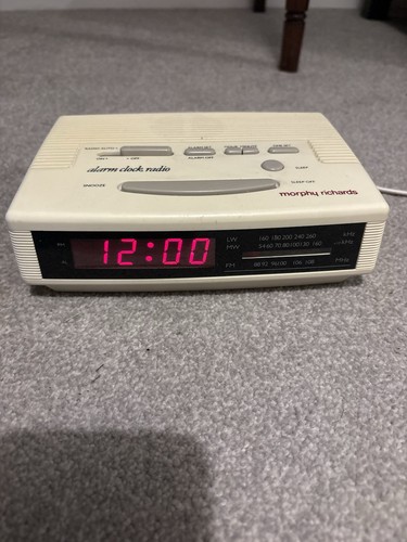 Vintage morphy richards alarm - morphy,