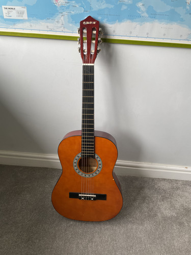 Classic acoustic guitar by - guitar, 3/4