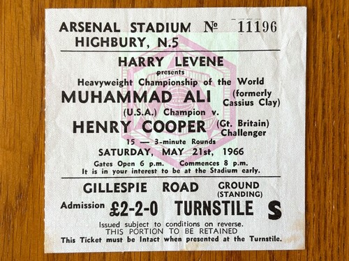 Muhammad ali henry - v, cooper