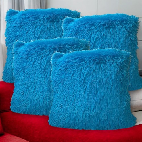 Set blue mongolian - of, faux