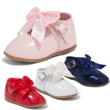 Baby girls bow shoes spanish - girls,