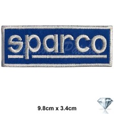 sparco embroidery patch iron