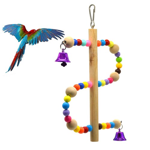 Bird cage accessories - toys, for