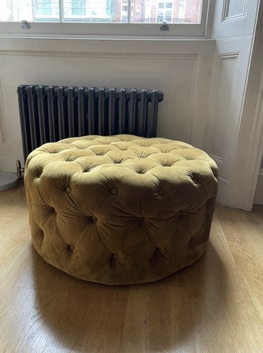 Large footstool pouffe - large,