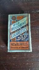 EMPTY WILD WOODBINE CIGARETTE PACKET VINTAGE WD & HO WILLS