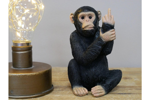 Naughty monkey ornament - monkey, |