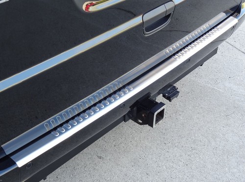 Chrome rear bumper protector - bumper,