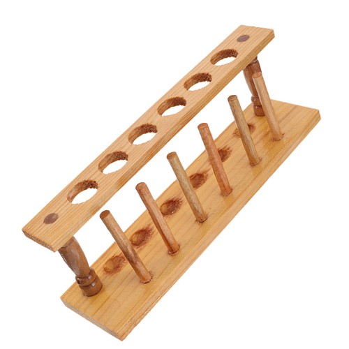 Durable brown wooden test tube - wooden,