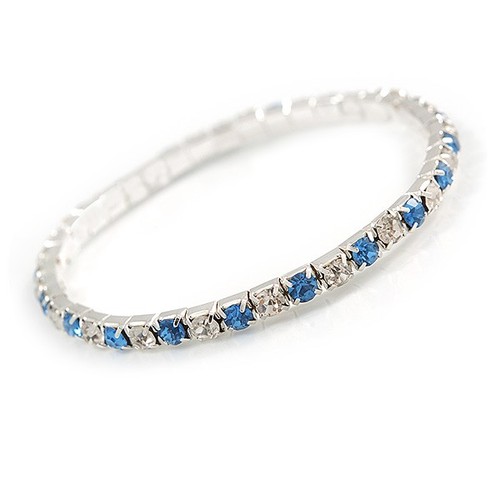 Slim clear sky blue crystal - clear/sky,