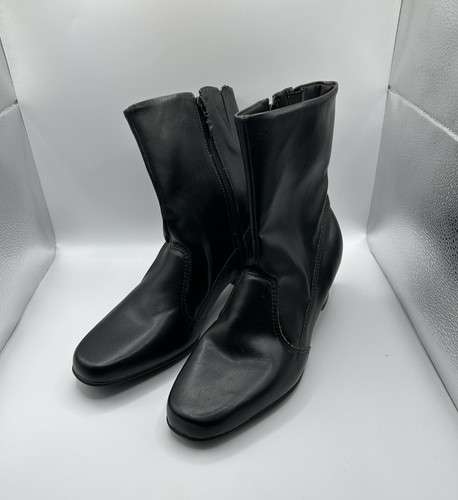 Pavers women black leather - pavers, women's