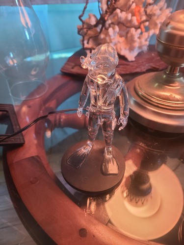 Lead crystal diver tall - lead,