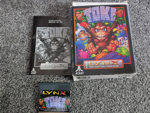 Atari lynx vintage toki game - lynx,