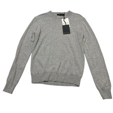 Maglificio Bartolini Sweater Womens S Gray Wool Cashmere Blend  Quiet Luxury