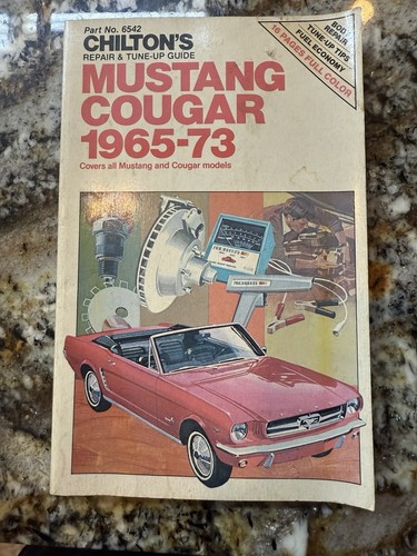 Vintage chilton mustang - vintage,
