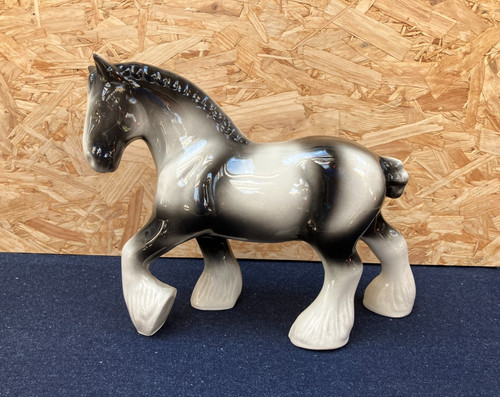 Large vintage ceramic grey - ceramic,