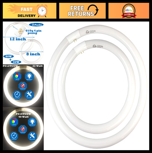 40w 32w cool white round - 32w,