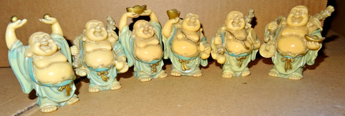 Set x laughing buddha - of, 6