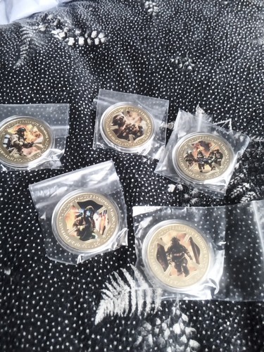 Firefighter challenge coin - us,