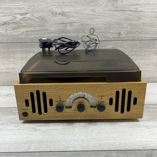Antique record player - record,