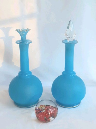 Vtg antique french blue - 🩵, 2