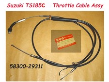 Suzuki TS185 Throttle Cable