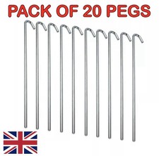 Pack of 20 Tent Pegs Heavy
