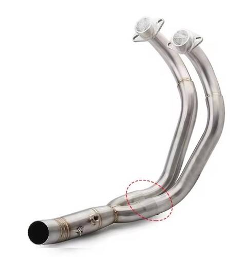 Yamaha downpipe exhaust - 07,