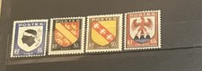 Old French Stamps Shields of